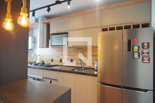 Cozinha de apartamento para alugar com 2 quartos, 54m² em Vila Rosa, Novo Hamburgo