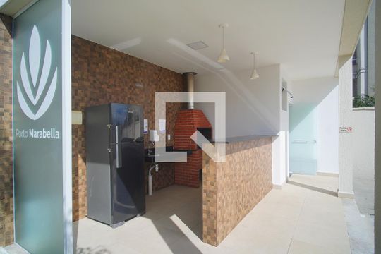 Área comum - Churrasqueira de apartamento para alugar com 2 quartos, 54m² em Vila Rosa, Novo Hamburgo