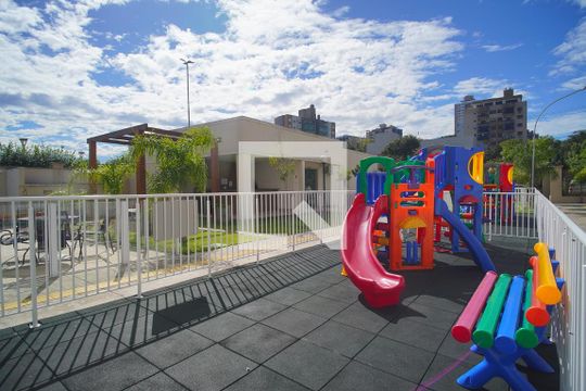 Área comum - Playground de apartamento para alugar com 2 quartos, 54m² em Vila Rosa, Novo Hamburgo