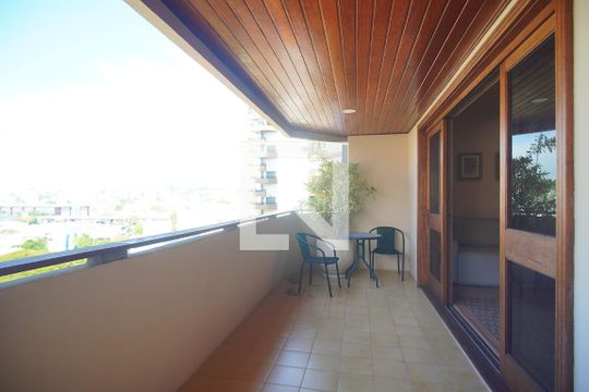 Varanda da Sala de apartamento para alugar com 3 quartos, 185m² em Centro, Novo Hamburgo