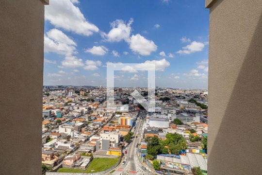 Vista da Suíte  de apartamento para alugar com 2 quartos, 33m² em Vila Ré, São Paulo