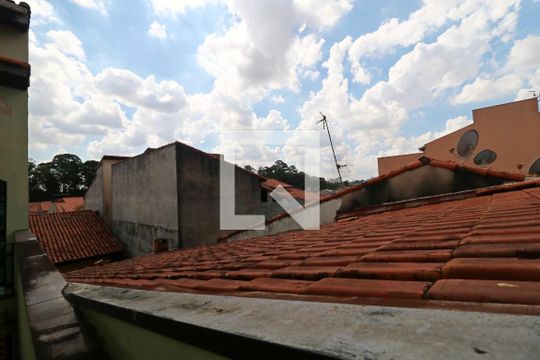 Vista da Sacada do Quarto de casa para alugar com 2 quartos, 140m² em Jardim Milena, Santo André