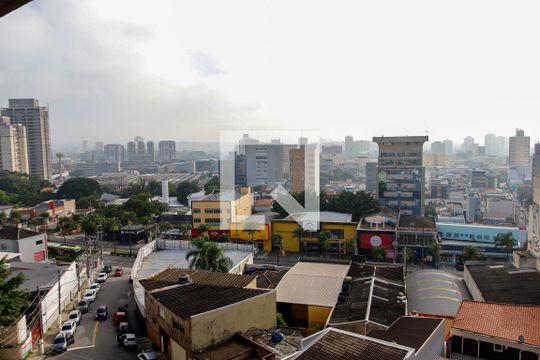 Vista da Sacada de apartamento à venda com 1 quarto, 38m² em Bela Vista, Osasco