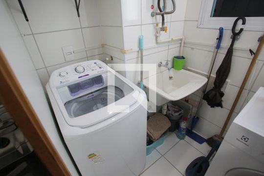 Área de Serviço de apartamento à venda com 1 quarto, 45m² em Taquara, Rio de Janeiro