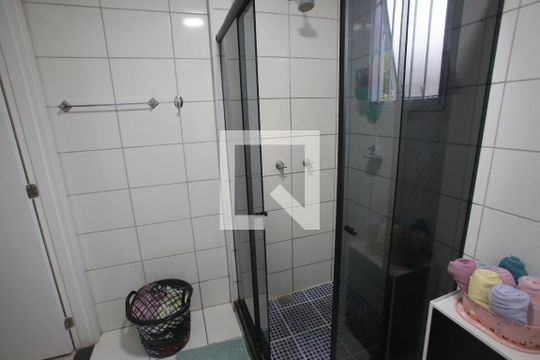 Banheiro de apartamento à venda com 1 quarto, 45m² em Taquara, Rio de Janeiro