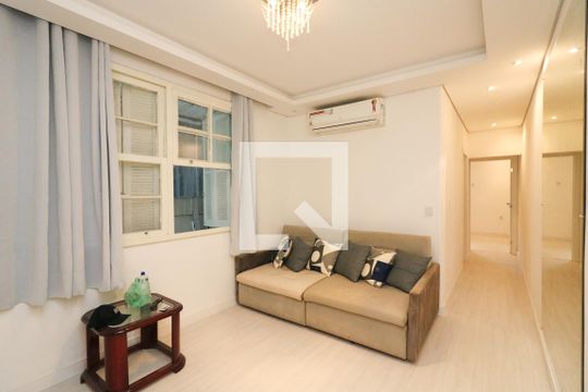 Sala de apartamento à venda com 3 quartos, 80m² em Azenha, Porto Alegre