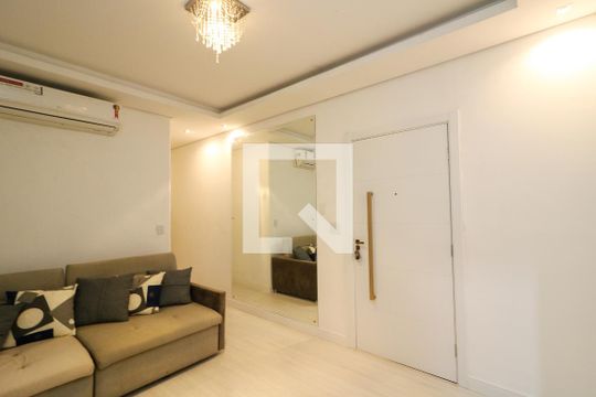 Sala de apartamento à venda com 3 quartos, 80m² em Azenha, Porto Alegre
