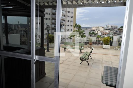 Varanda da Sala de apartamento à venda com 4 quartos, 420m² em Cachambi, Rio de Janeiro