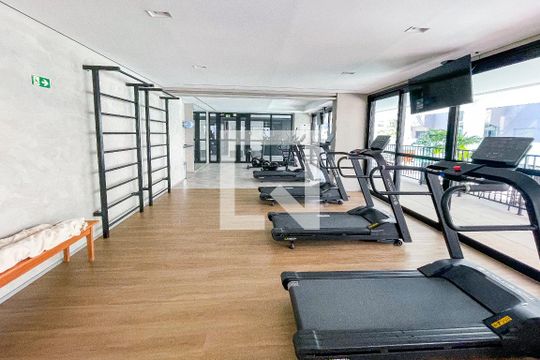 Área comum - Academia de kitnet/studio à venda com 1 quarto, 35m² em Pinheiros, São Paulo