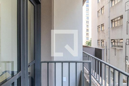Varanda de apartamento para alugar com 1 quarto, 25m² em Higienópolis, São Paulo