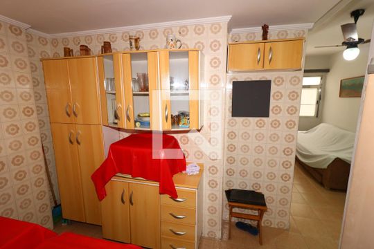 Cozinha  de apartamento para alugar com 1 quarto, 42m² em Aviação, Praia Grande