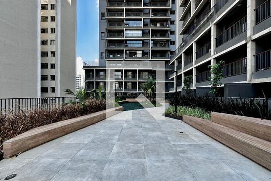 Área Comum de kitnet/studio para alugar com 1 quarto, 29m² em Santo Amaro, São Paulo