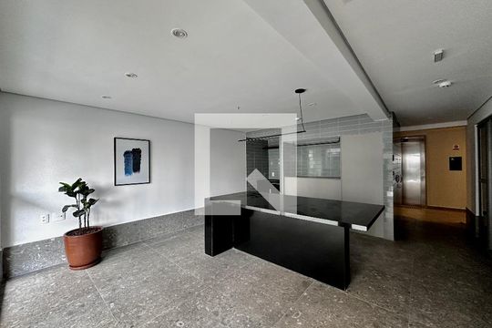 Área comum - Lavanderia de kitnet/studio para alugar com 1 quarto, 29m² em Santo Amaro, São Paulo