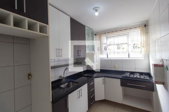 Cozinha e Área de Serviço de apartamento à venda com 1 quarto, 47m² em Centro, São Leopoldo
