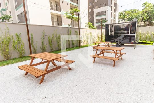 Área comum - Praço de Alimentação de apartamento para alugar com 2 quartos, 40m² em Mooca, São Paulo