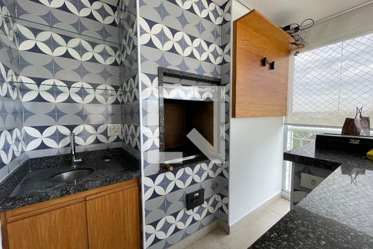 Varanda da Sala - Churrasqueira de apartamento à venda com 3 quartos, 171m² em Jardim Boa Vista (zona Oeste), São Paulo