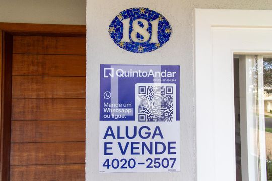 Plaquinha de casa de condomínio à venda com 4 quartos, 390m² em Loteamento Residencial Barão do Café, Campinas