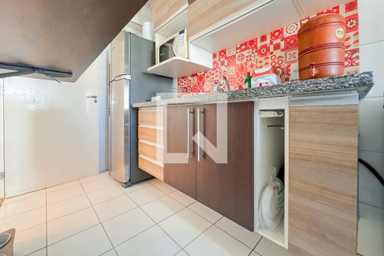 Cozinha de apartamento à venda com 2 quartos, 50m² em Ipiranga, São Paulo