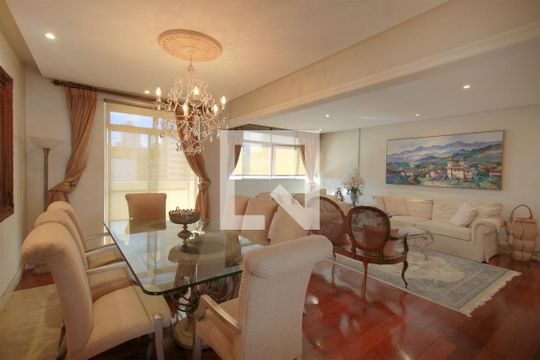 Sala de Jantar de apartamento à venda com 5 quartos, 600m² em Santo Agostinho , Belo Horizonte