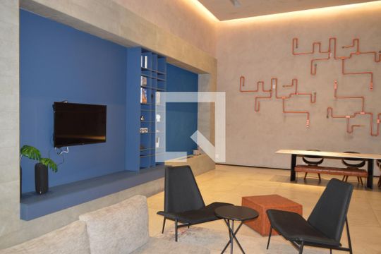 Área comum de kitnet/studio à venda com 1 quarto, 37m² em Vila Dom Pedro I, São Paulo