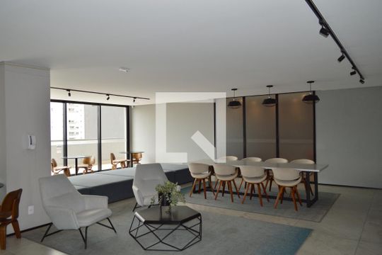 Área comum de kitnet/studio à venda com 1 quarto, 37m² em Vila Dom Pedro I, São Paulo