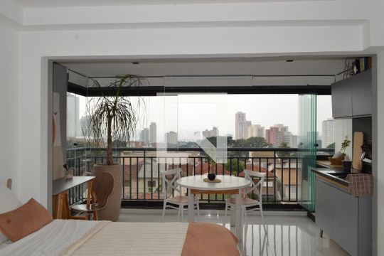 Studio de kitnet/studio à venda com 1 quarto, 37m² em Vila Dom Pedro I, São Paulo
