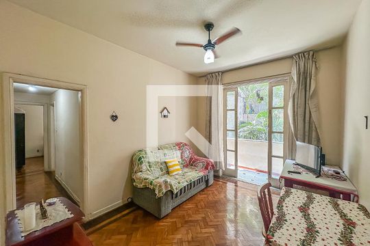 Sala de apartamento para alugar com 2 quartos, 78m² em Glória, Rio de Janeiro
