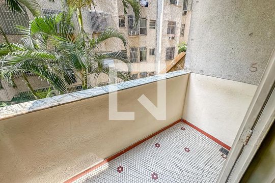 Varanda da Sala de apartamento para alugar com 2 quartos, 78m² em Glória, Rio de Janeiro