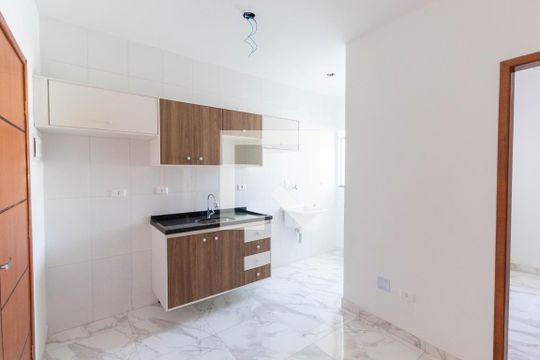 Sala/Cozinha de apartamento à venda com 2 quartos, 37m² em Vila Buenos Aires, São Paulo