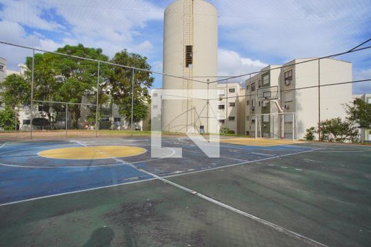 Área comum - Quadra Poliesportiva de apartamento para alugar com 2 quartos, 49m² em Jardim Itu, Porto Alegre