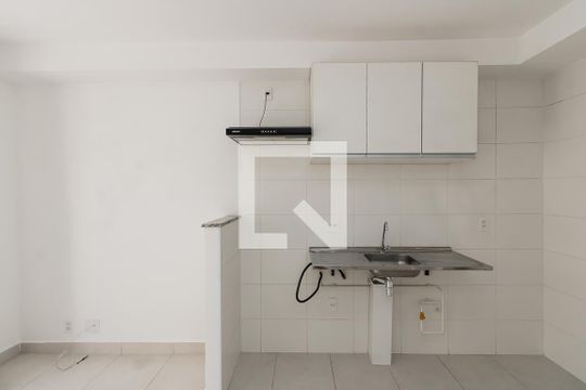 Cozinha de apartamento para alugar com 1 quarto, 29m² em Vila Penteado, São Paulo