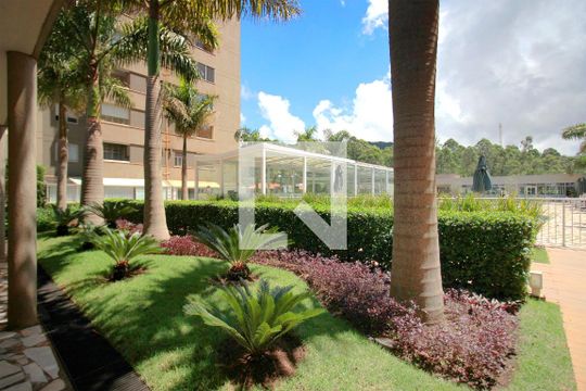 Área comum - Jardins de apartamento à venda com 3 quartos, 89m² em Alphaville, Nova Lima