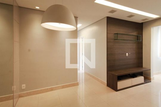 Sala de apartamento à venda com 3 quartos, 89m² em Alphaville, Nova Lima