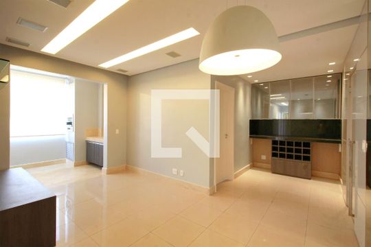 Sala de apartamento à venda com 3 quartos, 89m² em Alphaville, Nova Lima