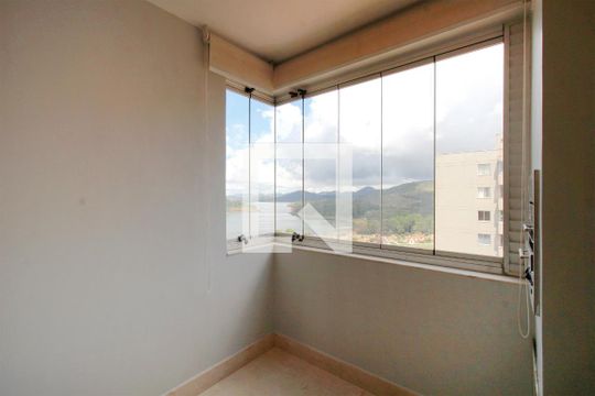 Varanda coberta Sala de apartamento à venda com 3 quartos, 89m² em Alphaville, Nova Lima