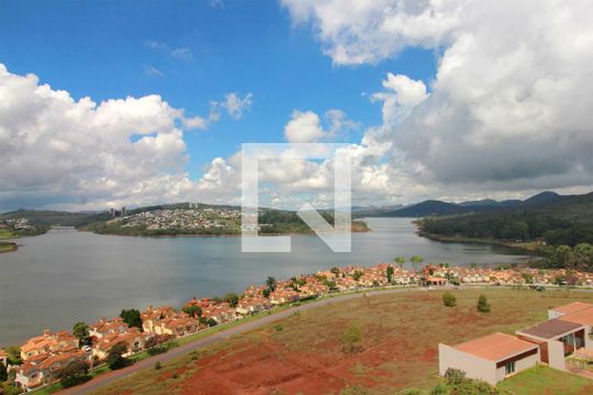 Vista da Sala de apartamento à venda com 3 quartos, 89m² em Alphaville, Nova Lima