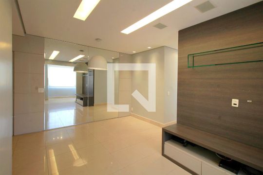 Sala de apartamento à venda com 3 quartos, 89m² em Alphaville, Nova Lima
