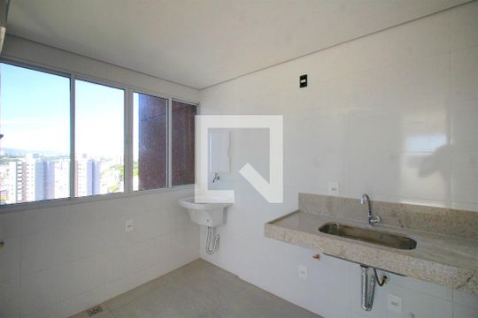 Cozinha e Área de Serviço de apartamento à venda com 3 quartos, 71m² em Padre Eustáquio, Belo Horizonte
