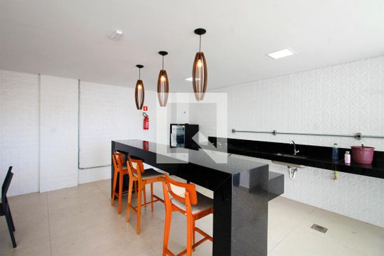 Área comum - Espaço Gourmet de apartamento à venda com 2 quartos, 50m² em Padre Eustáquio, Belo Horizonte