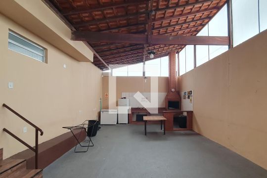 Área comum - Churrasqueira de apartamento à venda com 2 quartos, 56m² em Santa Terezinha, São Bernardo do Campo