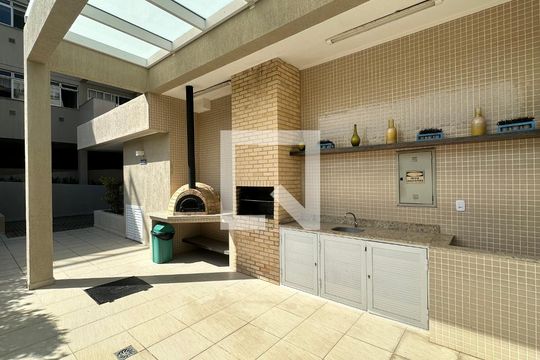 Área comum - Churrasqueira de apartamento à venda com 3 quartos, 144m² em Recreio dos Bandeirantes, Rio de Janeiro