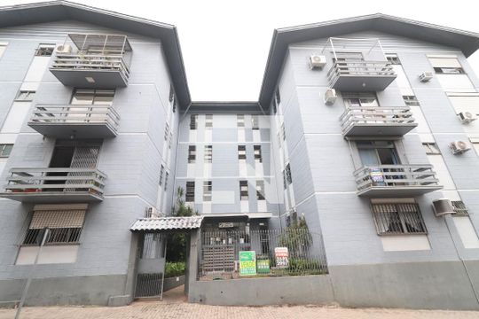 Fachada de apartamento à venda com 1 quarto, 50m² em Ouro Branco, Novo Hamburgo
