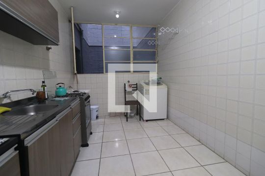 Cozinha e Área de Serviço de apartamento à venda com 1 quarto, 50m² em Ouro Branco, Novo Hamburgo