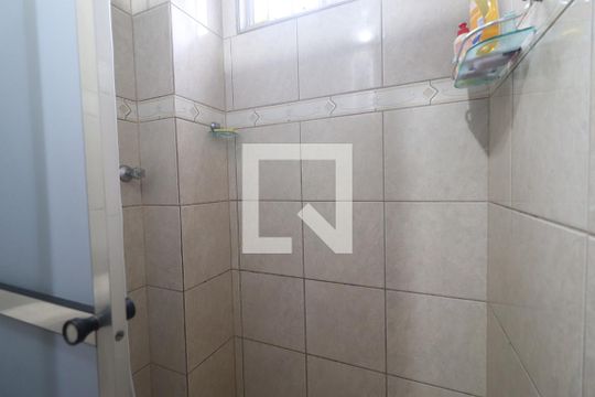 Banheiro de apartamento à venda com 1 quarto, 50m² em Ouro Branco, Novo Hamburgo