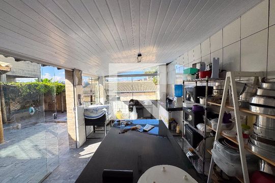 Área de Serviço de casa à venda com 3 quartos, 80m² em Eldorado, Contagem