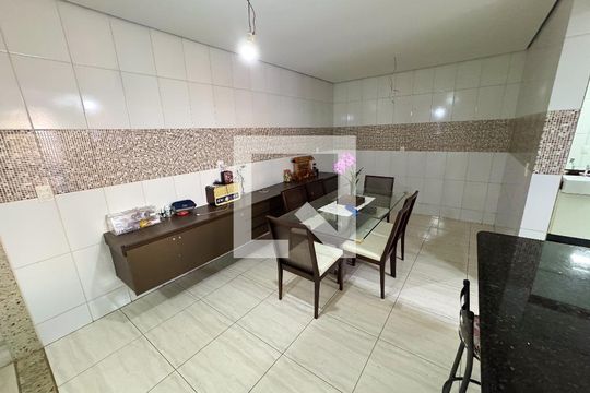 Sala/Cozinha de casa à venda com 3 quartos, 80m² em Eldorado, Contagem