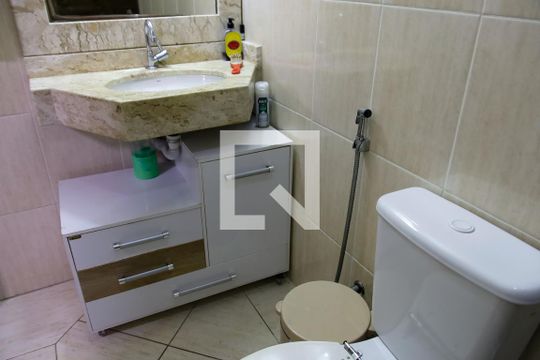 Banheiro da Suíte 3 de casa à venda com 3 quartos, 127m² em Presidente Altino, Osasco