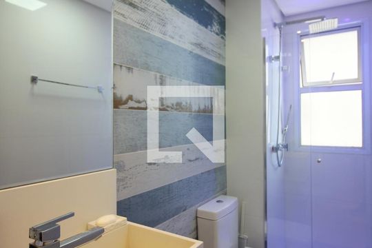 Banheiro Social de apartamento à venda com 3 quartos, 123m² em Centro, São Bernardo do Campo