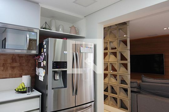 Cozinha de apartamento à venda com 3 quartos, 123m² em Centro, São Bernardo do Campo
