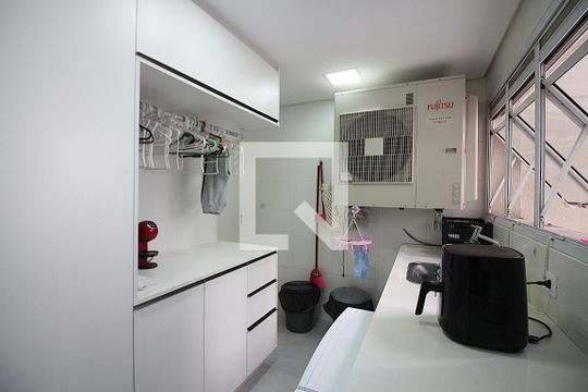 Área de Serviço de apartamento à venda com 3 quartos, 123m² em Centro, São Bernardo do Campo